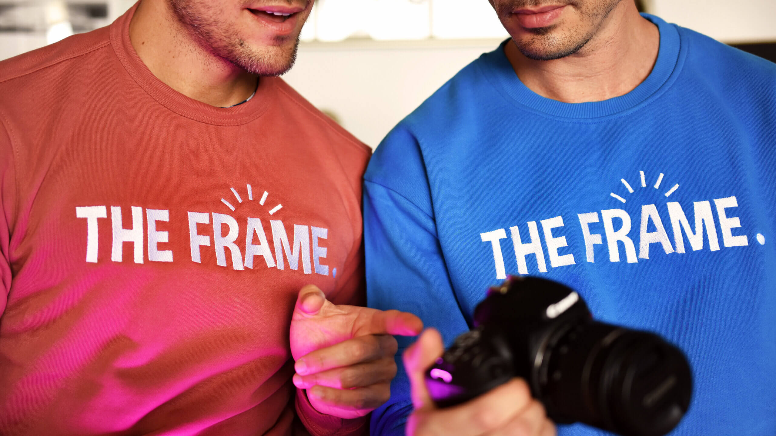 Felipe Ferrer y Sebastián Camelio fundadores de The Frame